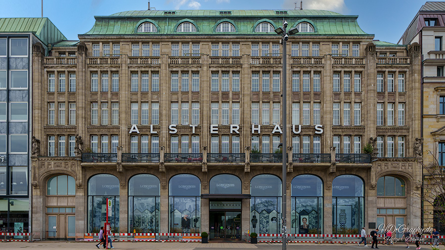 Bild Aufnahme in Hamburg Alsterhaus © HD-Graphy.de