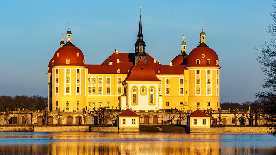 Bild Blick auf Schloss Moritzburg © HD-Graphy.de