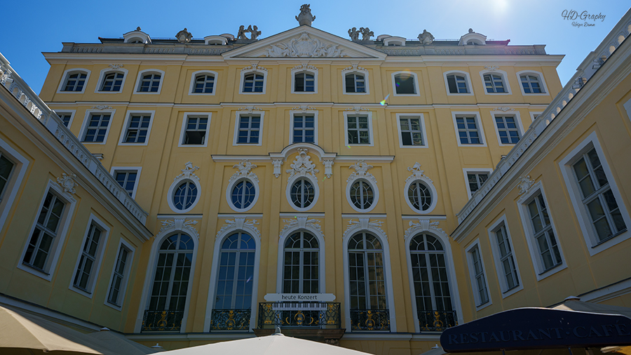 Bild an der Frauenkirche Coselpalais  © HD-Graphy.de