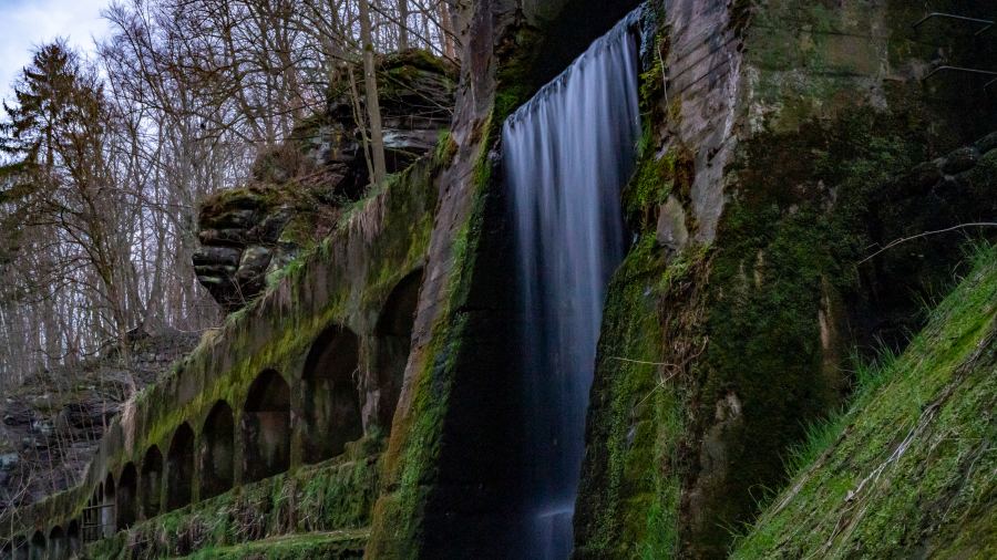 Bild Am Wasserwerk - Lohmen Klamm © HD-Graphy.de