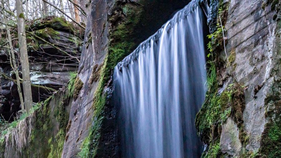 Bild Am Wasserwerk - Lohmen Klamm © HD-Graphy.de