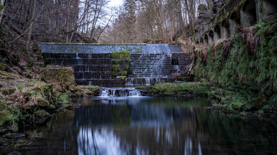 Bild Am Wasserwerk - Lohmen Klamm © HD-Graphy.de