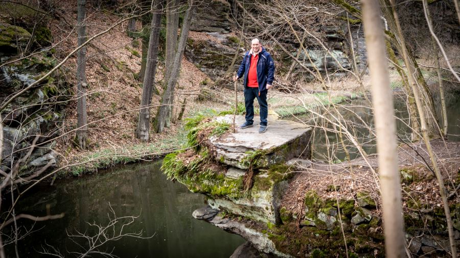 Bild Am Wasserwerk - Lohmen Klamm © HD-Graphy.de