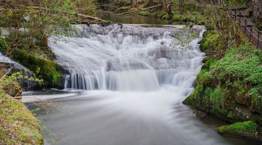 Bild Am Wasserwerk - Lohmen Klamm © HD-Graphy.de