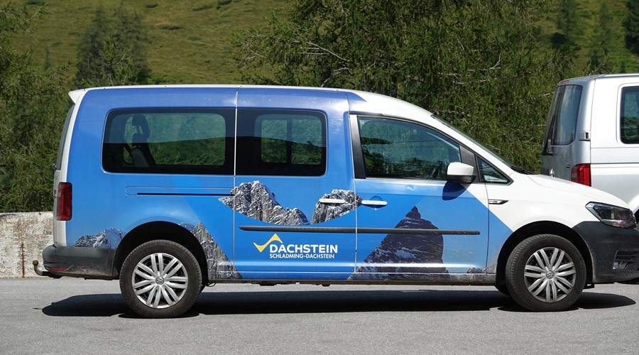 Bild Auf dem Dachstein Taxi © HD-Graphy.de