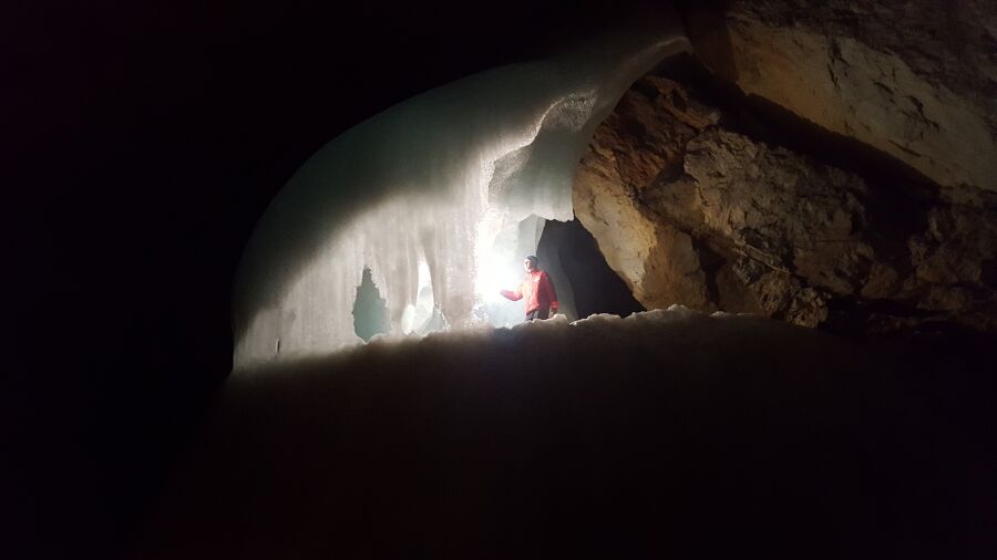 Bild In der Eisriesenhöhle © HD-Graphy.de