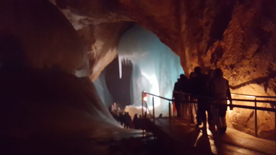 Bild In der Eisriesenhöhle © HD-Graphy.de